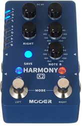 Pedal de armonización Mooer HARMONY X2