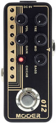 Preamplificador para guitarra eléctrica Mooer Micro Preamp 012 Fried-Mien