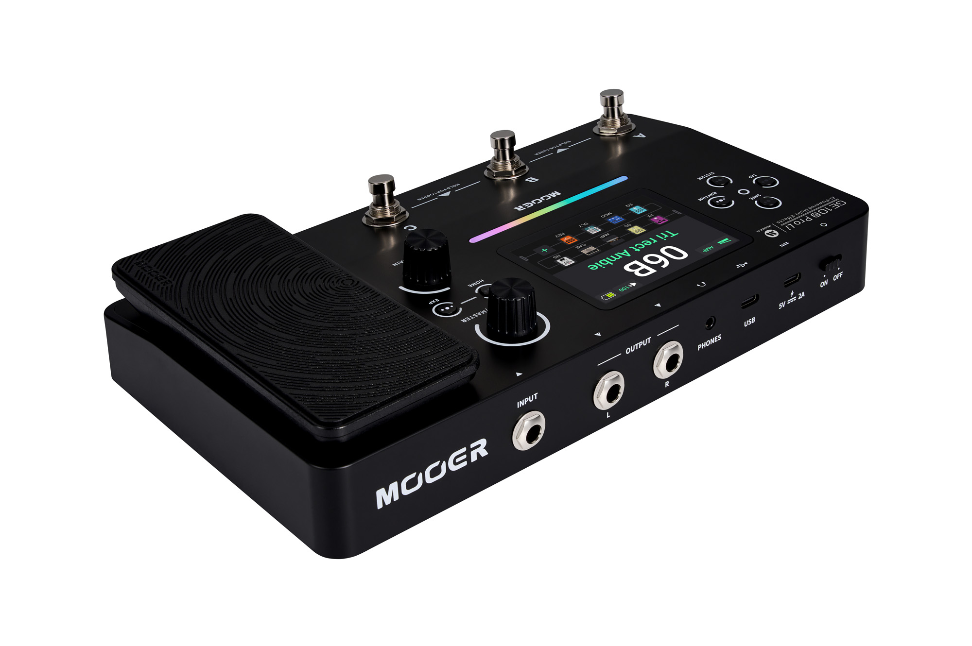 Mooer Ge100 Pro Li - Pedalera multiefectos para guitarra eléctrica - Variation 3
