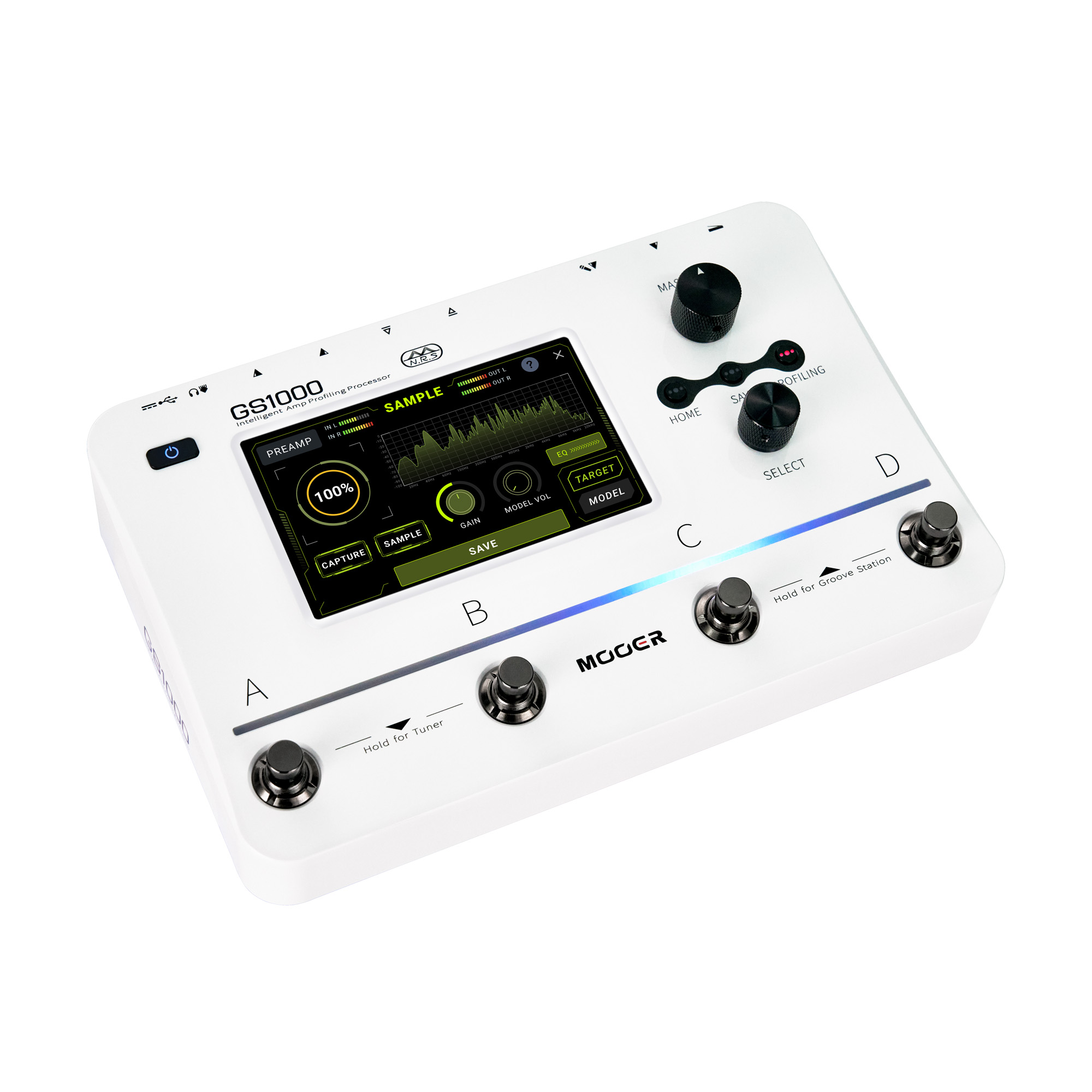 Mooer Gs1000 - Pedalera multiefectos para guitarra eléctrica - Variation 2