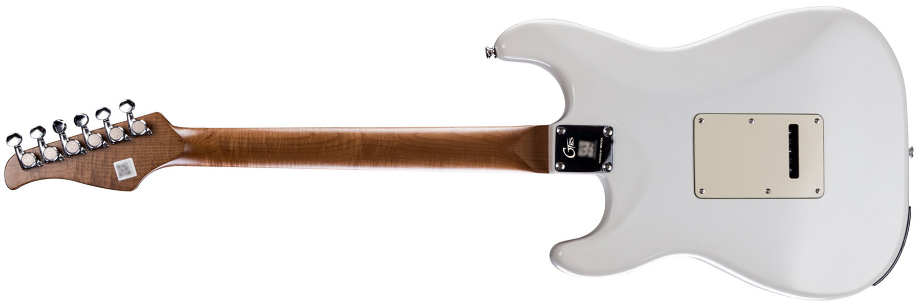 Mooer Gtrs P800 Pro Intelligent Guitar Hss Trem Rw - Olympic White - Guitarra eléctrica de modelización - Variation 1