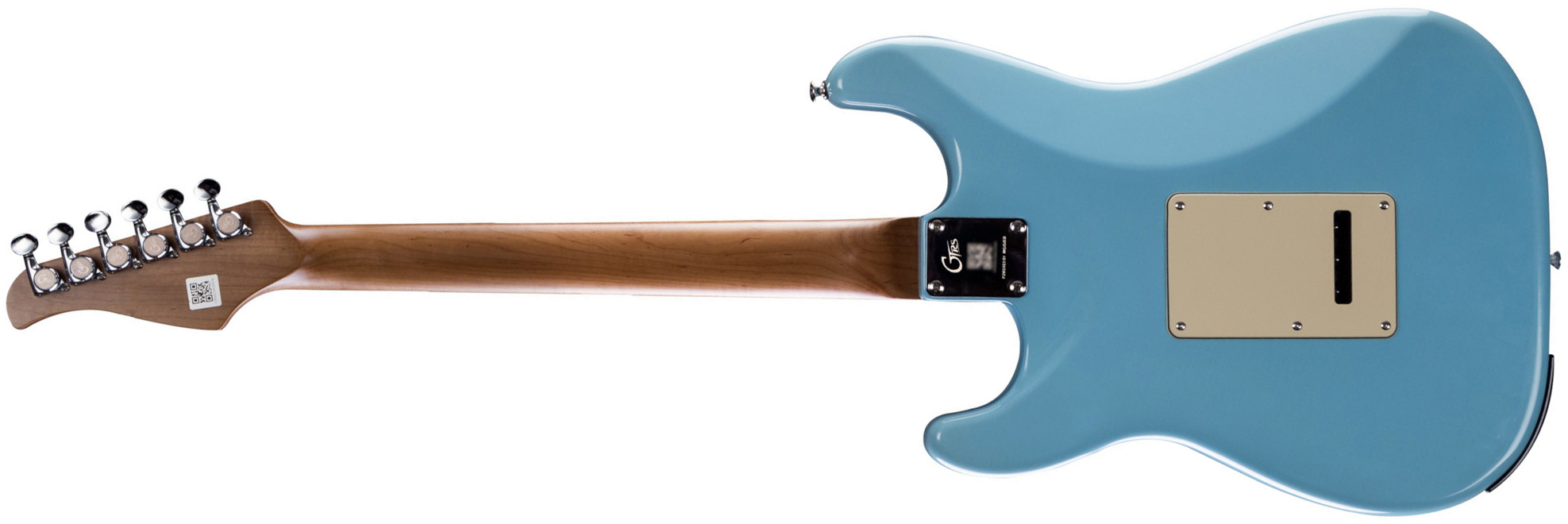 Mooer Gtrs P800 Pro Intelligent Guitar Hss Trem Rw - Tiffany Blue - Guitarra eléctrica de modelización - Variation 1