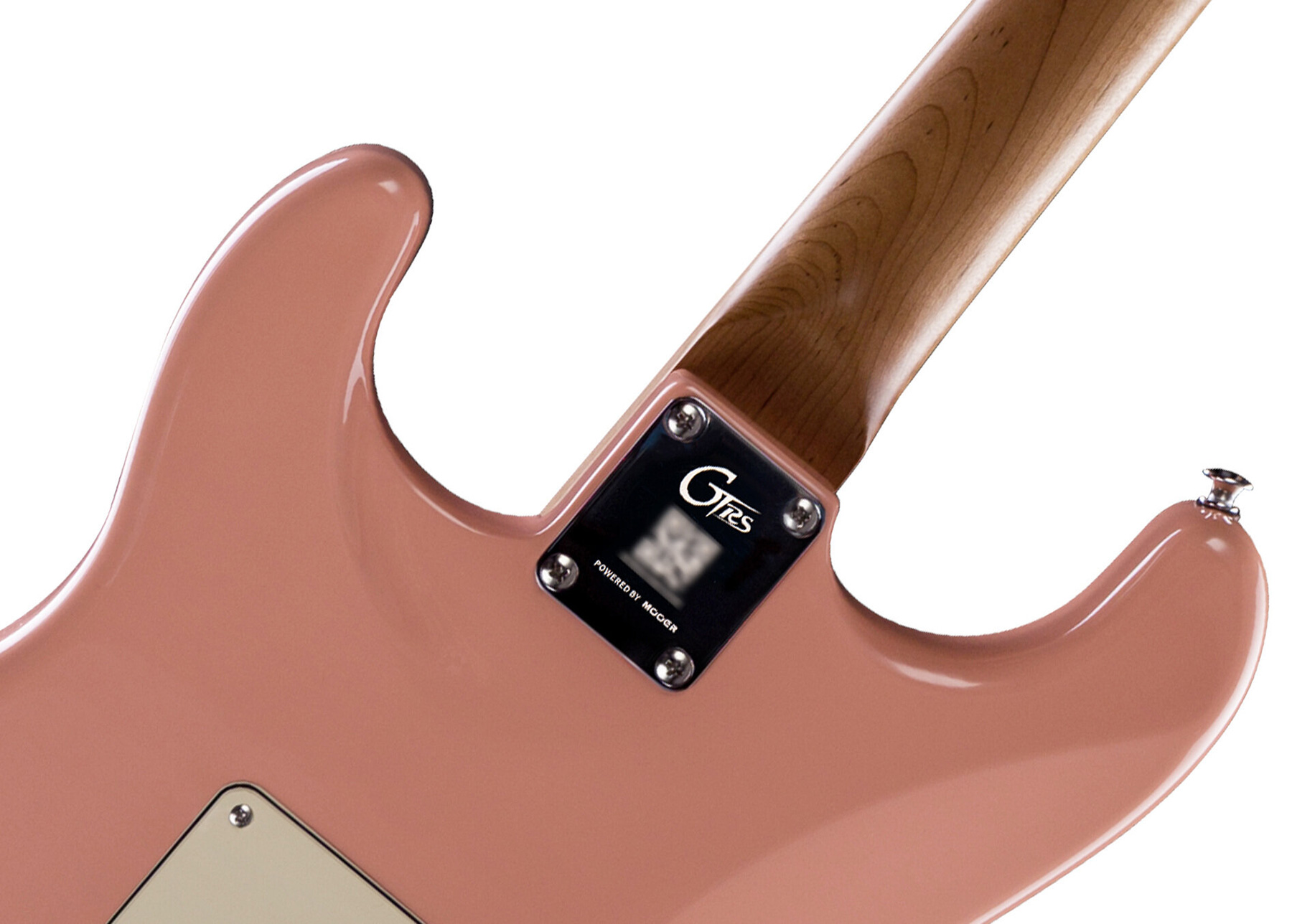 Mooer Gtrs P800 Pro Intelligent Guitar Hss Trem Rw - Flamingo Pink - Guitarra eléctrica de modelización - Variation 2
