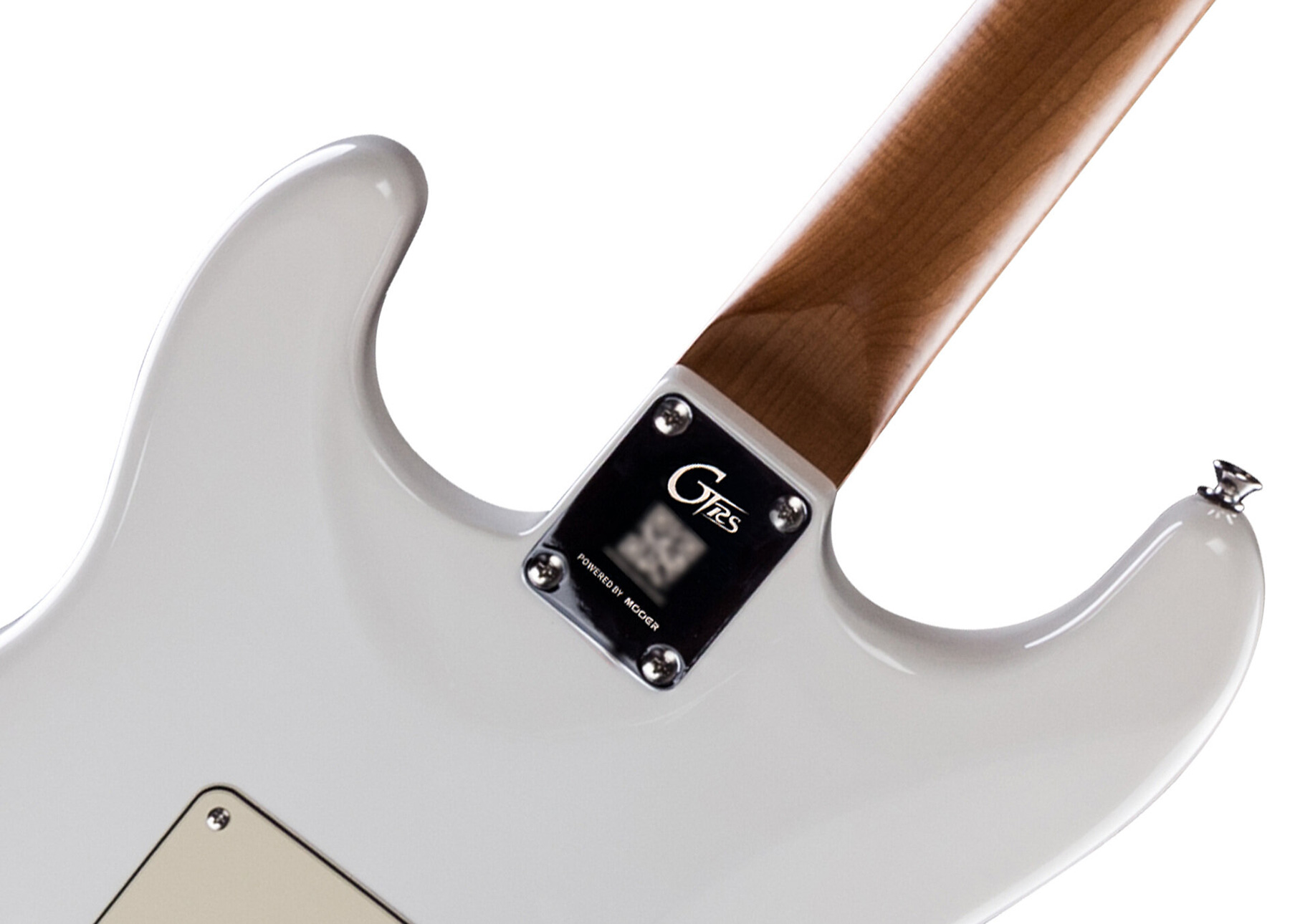 Mooer Gtrs P800 Pro Intelligent Guitar Hss Trem Rw - Olympic White - Guitarra eléctrica de modelización - Variation 3