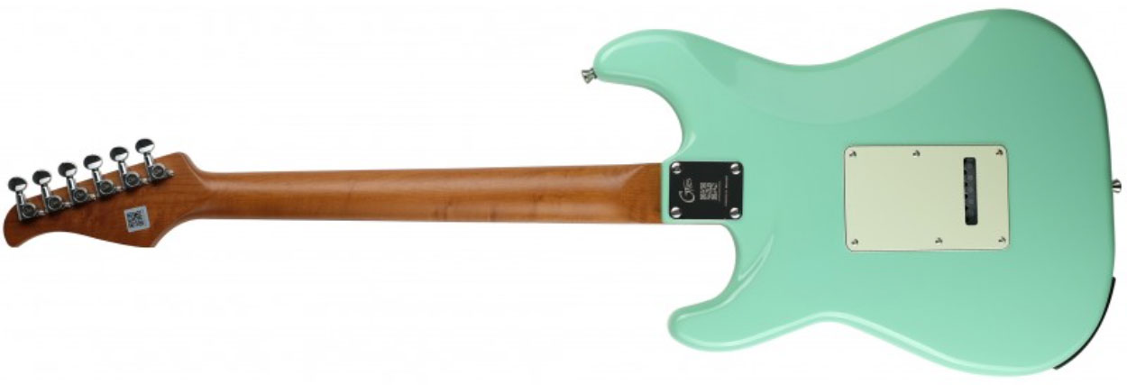Mooer Gtrs S800 Hss Trem Rw - Surf Green - Guitarra eléctrica de modelización - Variation 1