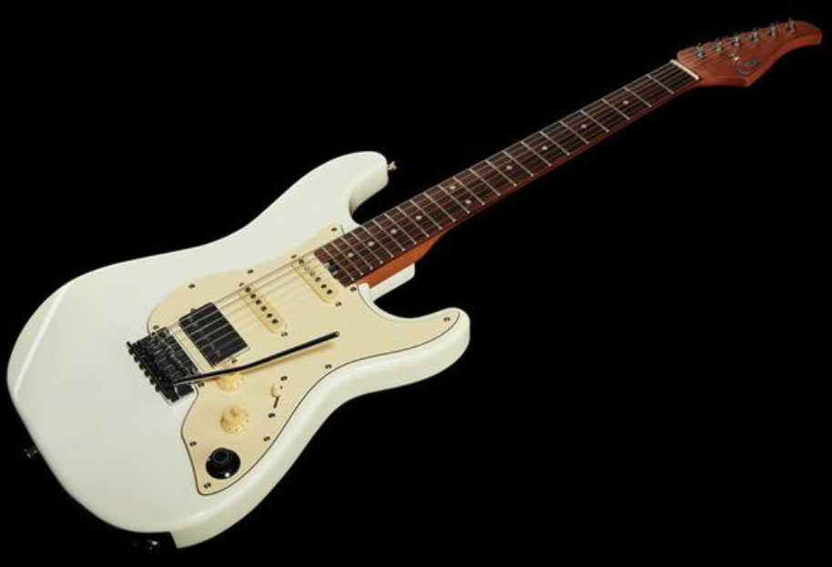 Mooer Gtrs S800 Hss Trem Rw - Vintage White - Guitarra eléctrica de modelización - Variation 2