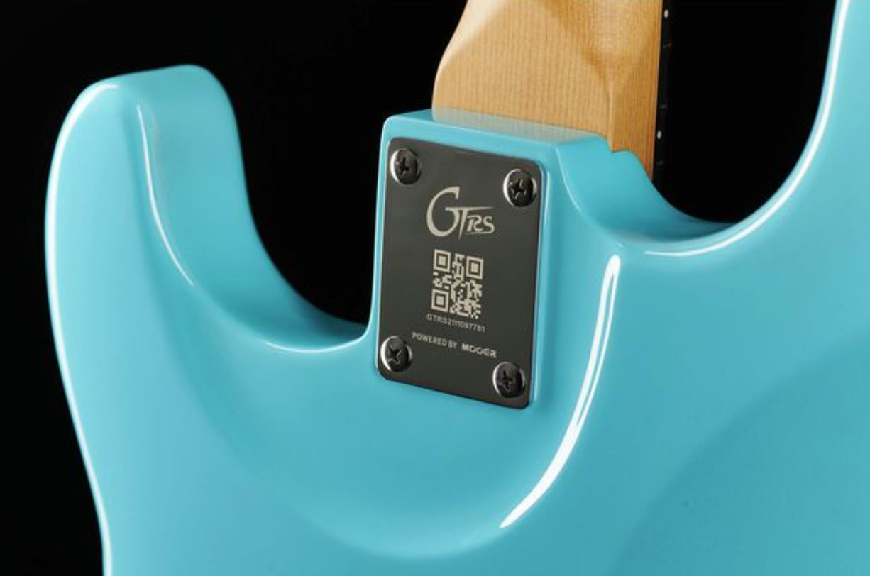 Mooer Gtrs S800 Hss Trem Rw - Sonic Blue - Guitarra eléctrica de modelización - Variation 3