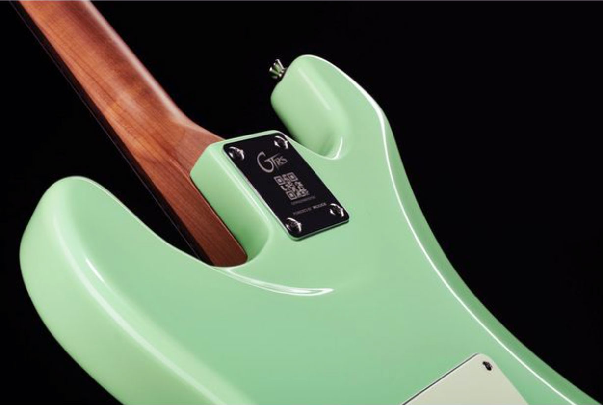 Mooer Gtrs S800 Hss Trem Rw - Surf Green - Guitarra eléctrica de modelización - Variation 4