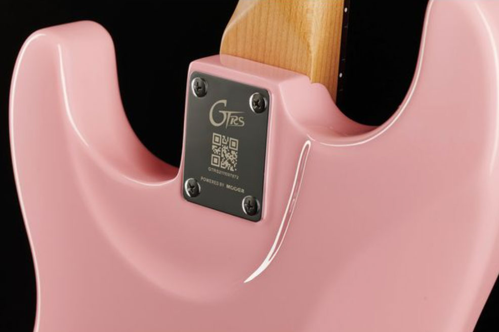 Mooer Gtrs S800 Hss Trem Rw - Shell Pink - Guitarra eléctrica de modelización - Variation 4