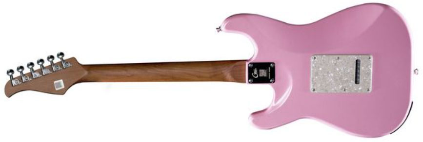 Mooer Gtrs S801 Hss Trem Mn - Shell Pink - Guitarra eléctrica de modelización - Variation 1
