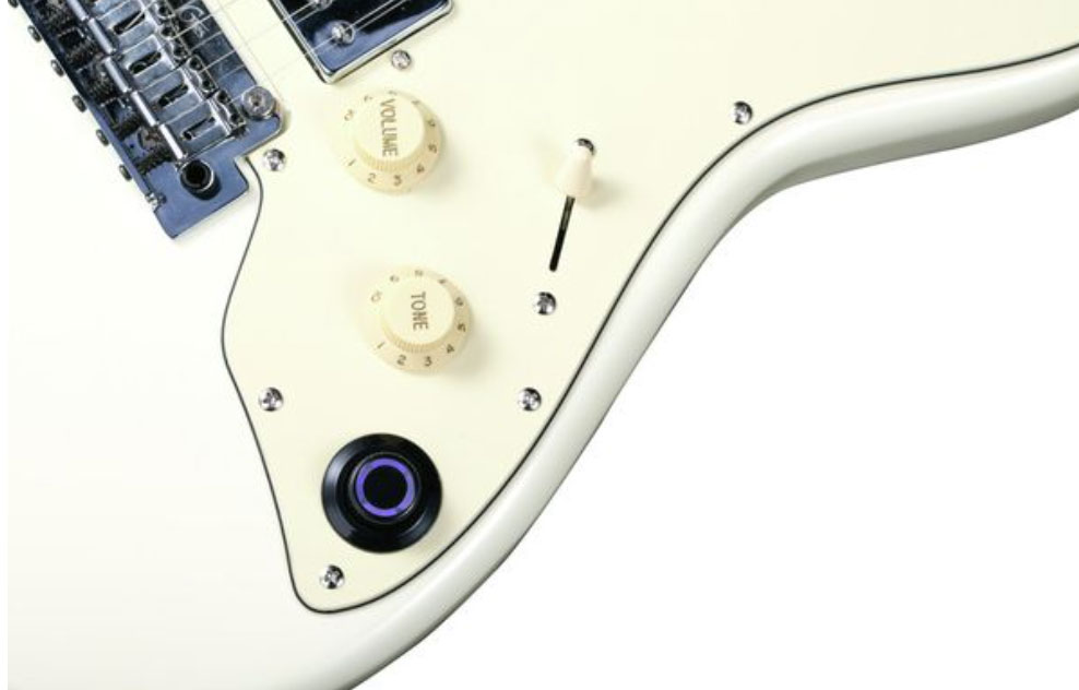Mooer Gtrs S801 Hss Trem Mn - Vintage White - Guitarra eléctrica de modelización - Variation 2