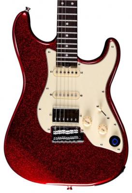 Guitarra eléctrica de modelización Mooer GTRS S800 Intelligent Guitar - Metal red