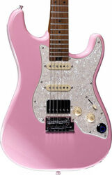 Guitarra eléctrica de modelización Mooer GTRS S801 Intelligent Guitar - Shell pink