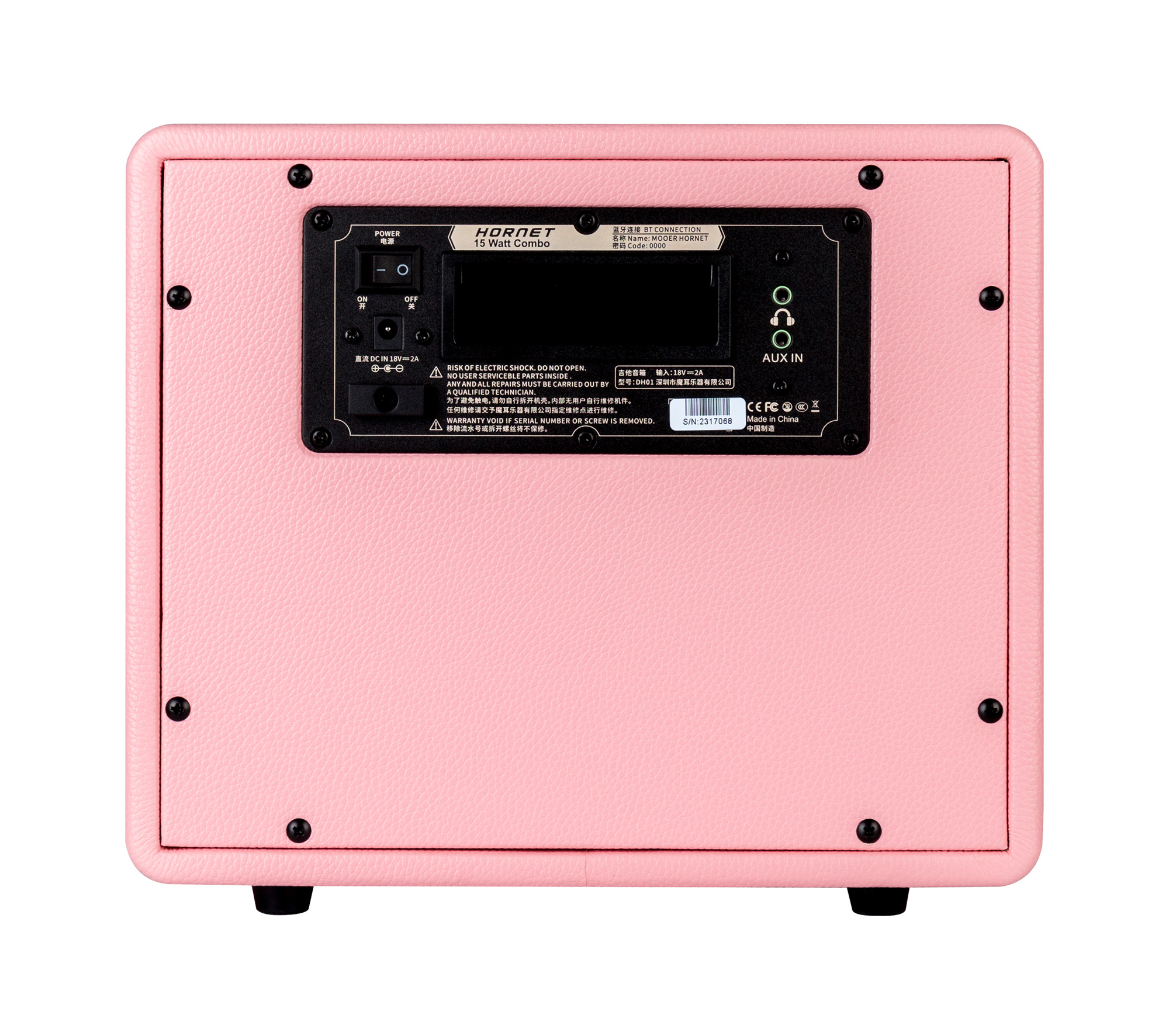 Mooer Hornet 15 W 6.5 Pink - Combo amplificador para guitarra eléctrica - Variation 2