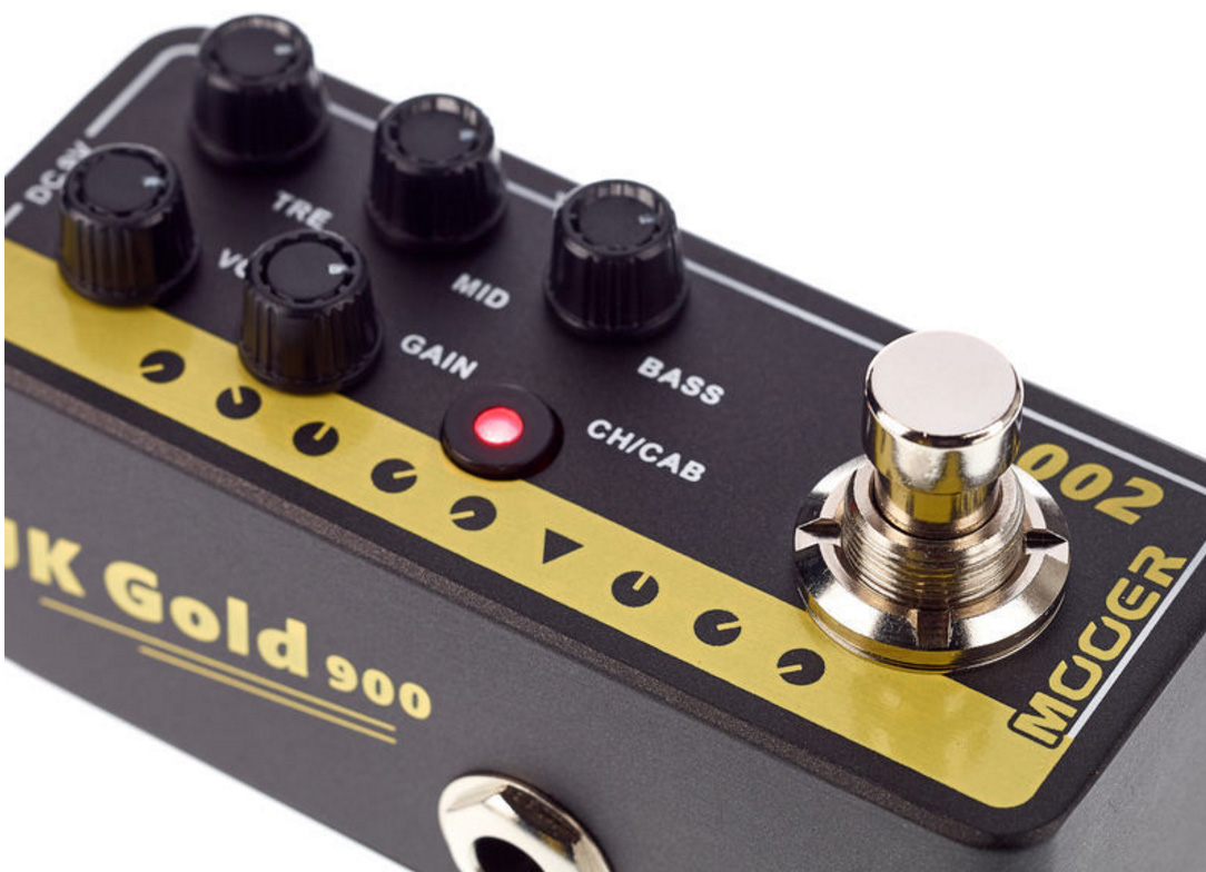 Mooer Micro Preamp 002 Uk Gold 900 Marshall Jcm900 - Preamplificador para guitarra eléctrica - Variation 2