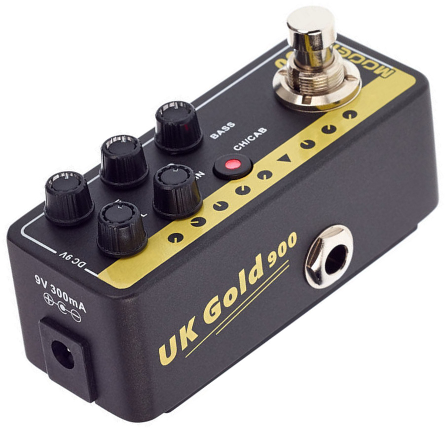 Mooer Micro Preamp 002 Uk Gold 900 Marshall Jcm900 - Preamplificador para guitarra eléctrica - Variation 3