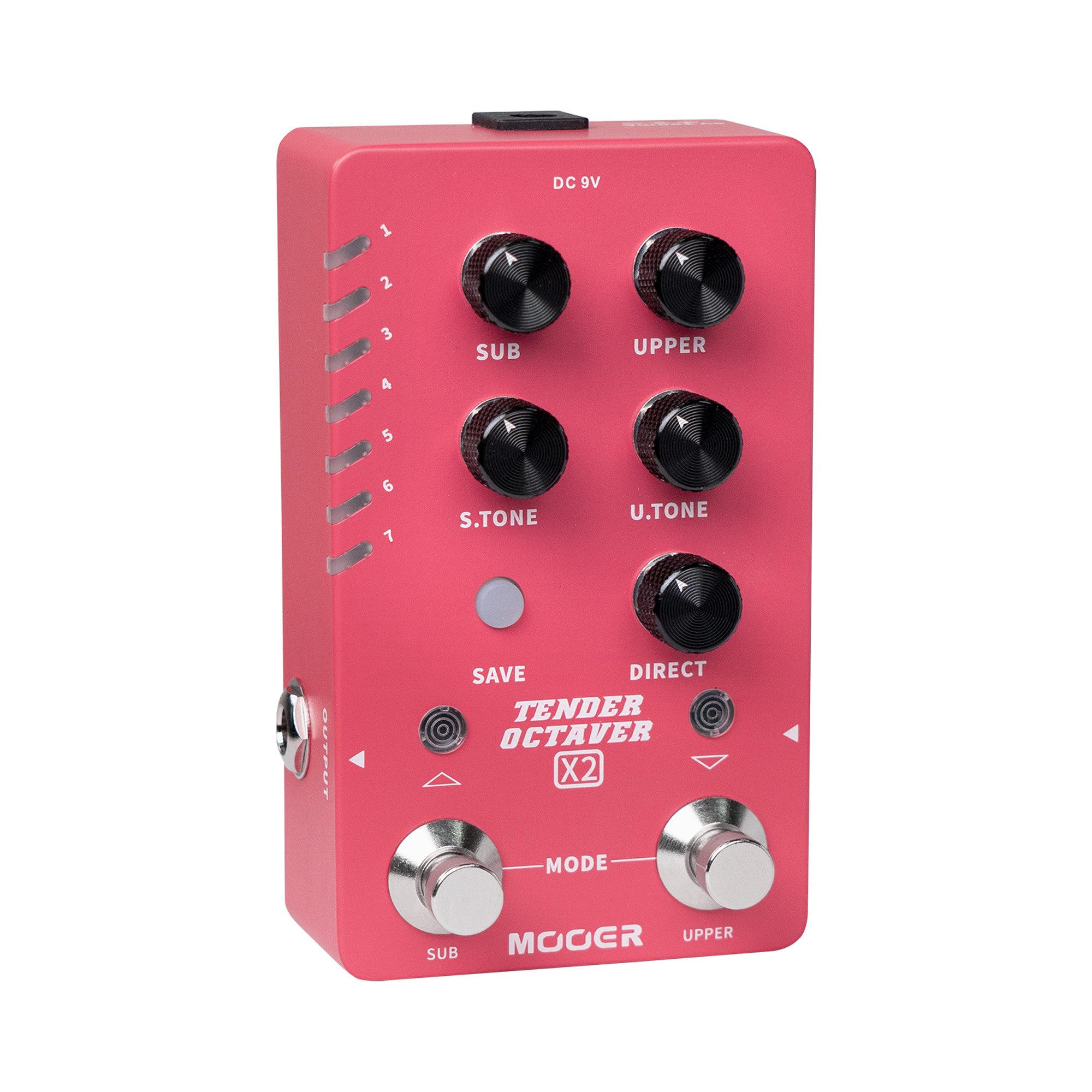 Mooer Tender Octaver X2 - Pedal de armonización - Variation 1