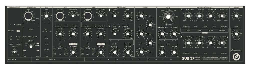 Moog Sub 37 Tribute Ed - Sintetizador - Variation 2