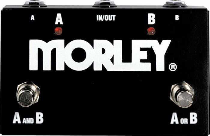 Morley Aby Pour Switcher 1 Guit. 2 Amp. Ou 2 Guit. 1 Amp. - Pedalera de control - Main picture