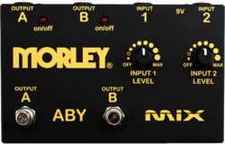 Pedalera de control Morley ABY MIX GOLD SERIES