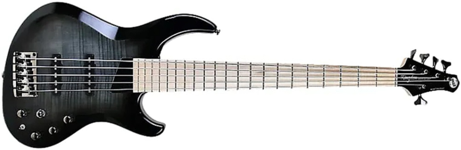 Mtd Saragota Deluxe Ksdx5mn-bbt Kingston 5c Active Mn - Black Burst - Bajo eléctrico de cuerpo sólido - Main picture