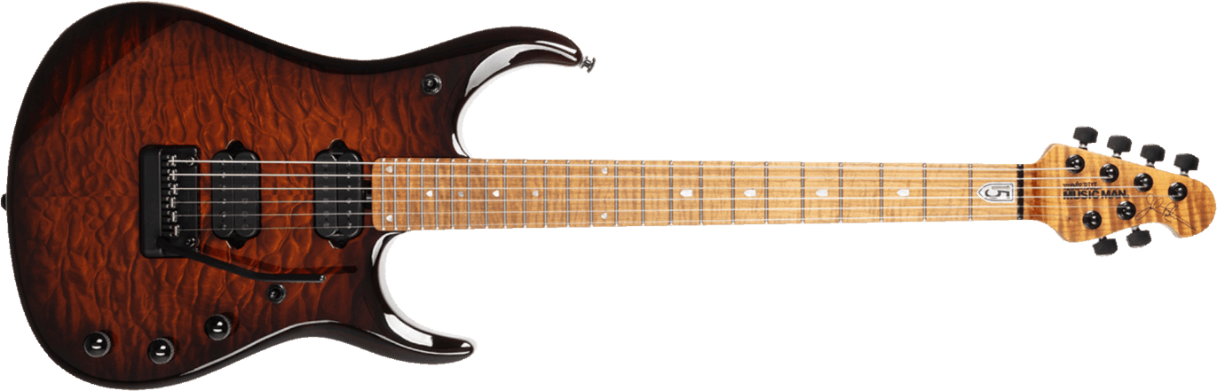 Music Man John Petrucci Jp15 Signature 2h Dimarzio Piezo Trem Mn +housse - Amber Waves Quilt - Guitarra eléctrica de autor - Main picture