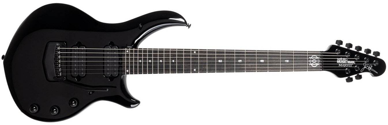 Music Man John Petrucci Majesty 7c Signature 2h Dimarzio Piezo Trem Eb +etui - Dark Side - Guitarra eléctrica de autor - Main picture