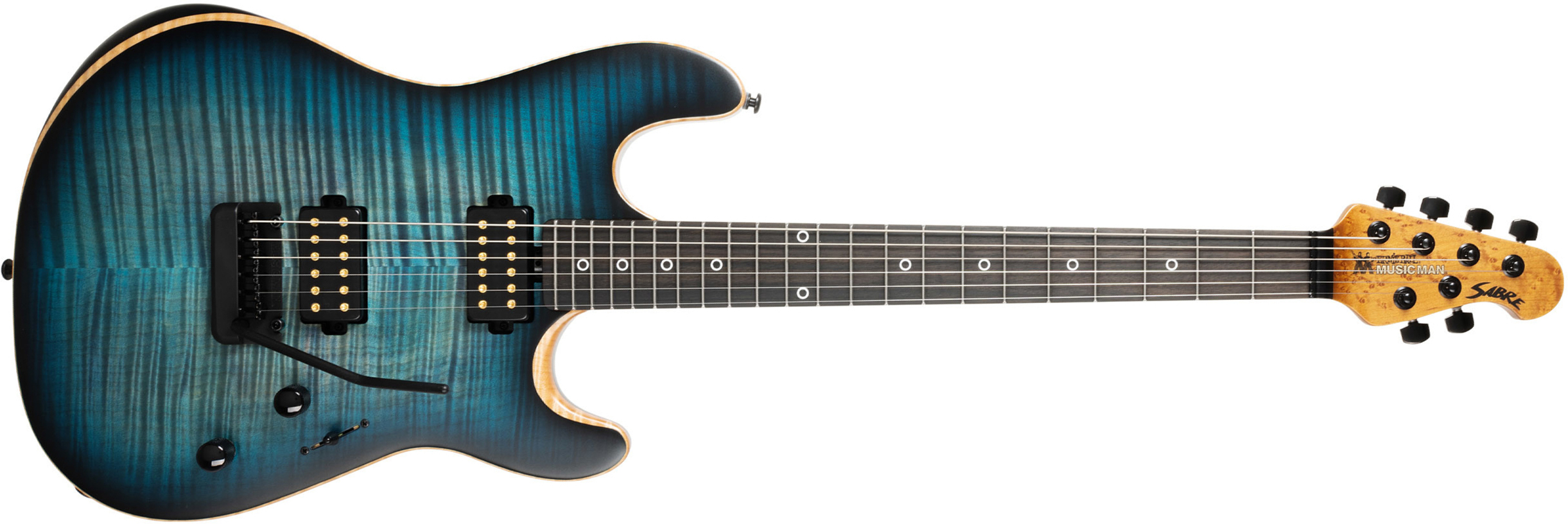 Music Man Rabea Massad Sabre Signature 2h Trem Eb - Carian Burst - Guitarra eléctrica de autor - Main picture