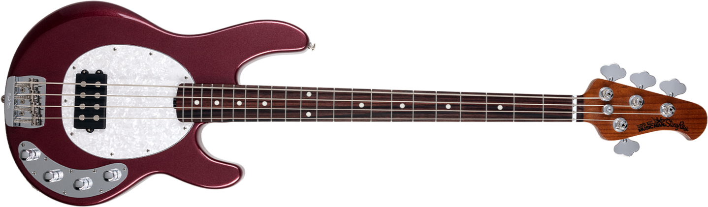 Music Man Stingray Special H 2020 Active Rw - Maroon Mist - Bajo eléctrico de cuerpo sólido - Main picture