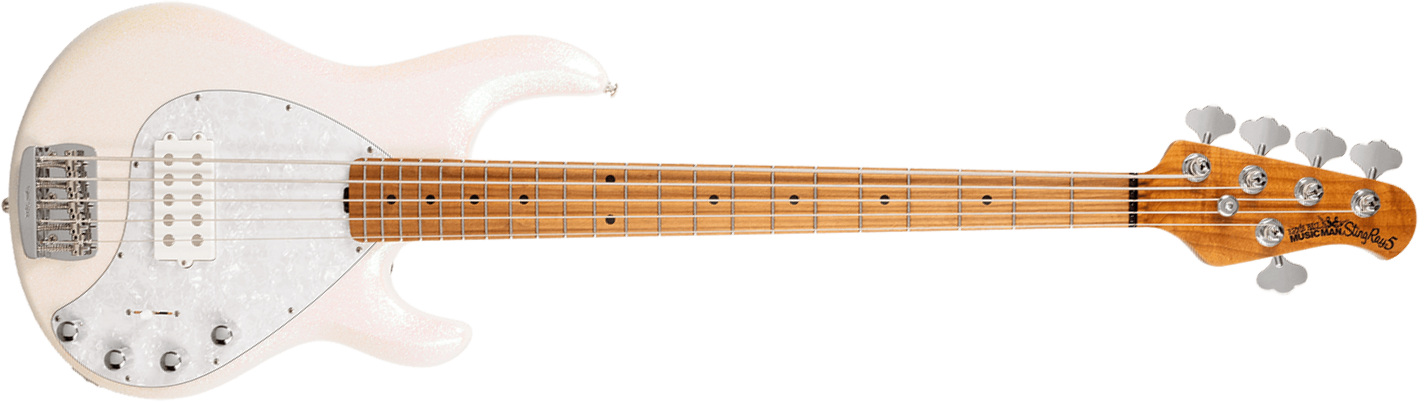 Music Man Stingray Special H 5c Active Mn +housse - Dazzler - Bajo eléctrico de cuerpo sólido - Main picture