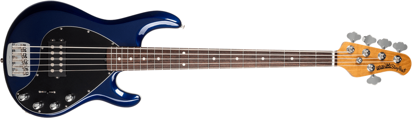 Music Man Stingray Special H 5c Active Rw +housse - Butane Blue - Bajo eléctrico de cuerpo sólido - Main picture