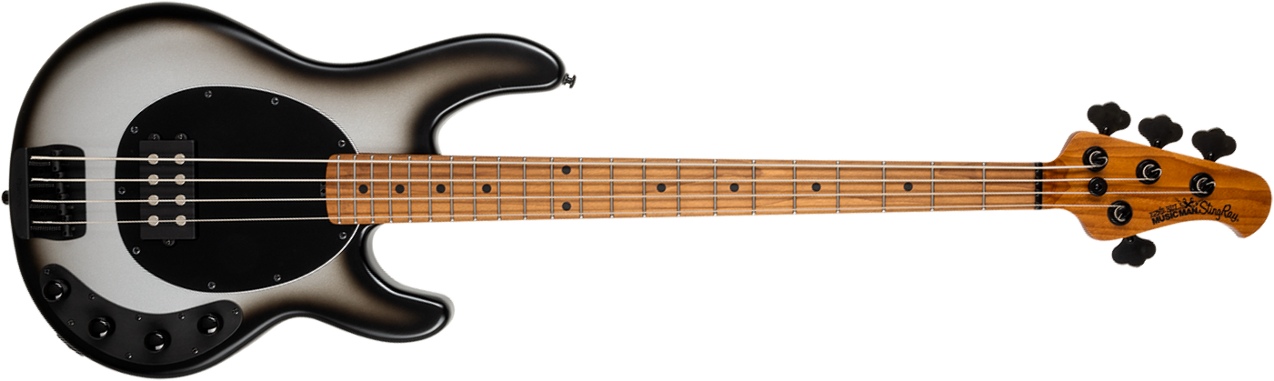 Music Man Stingray Special H Active Mn +housse - Black Rock - Bajo eléctrico de cuerpo sólido - Main picture