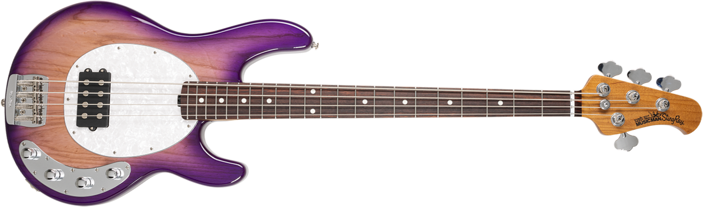 Music Man Stingray Special H Active Rw +etui - Purple Sunset - Bajo eléctrico de cuerpo sólido - Main picture
