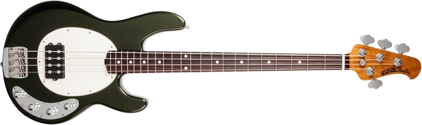 Music Man Stingray Special H Active Rw +housse - Fallout Green - Bajo eléctrico de cuerpo sólido - Main picture