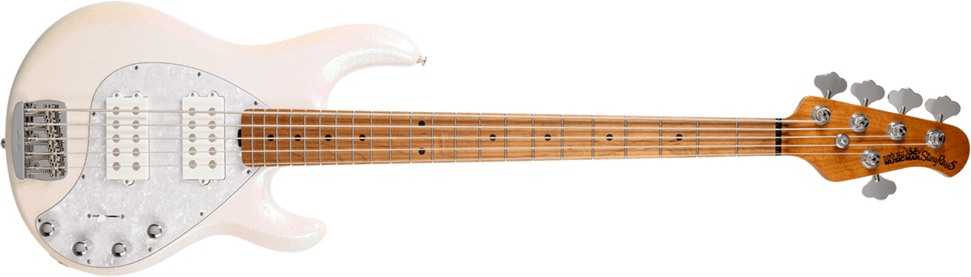 Music Man Stingray Special Hh 5c Active Mn +housse - Dazzler - Bajo eléctrico de cuerpo sólido - Main picture