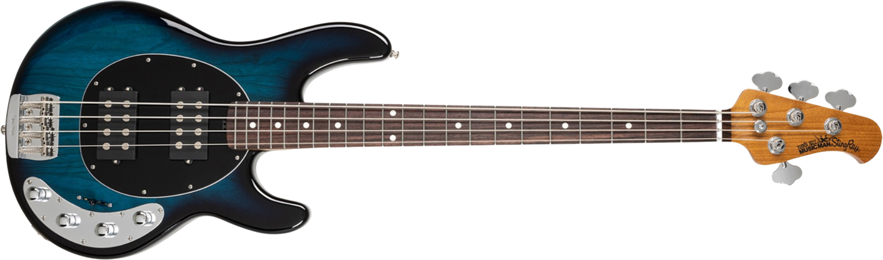 Music Man Stingray Special Hh Active Rw +etui - Pacific Blue Burst - Bajo eléctrico de cuerpo sólido - Main picture