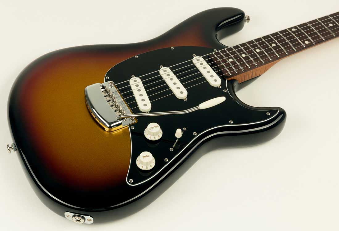 Music Man Cutlass Ht Sss 3s Trem Rw +housse - Showtime - Guitarra eléctrica con forma de str. - Variation 2