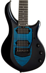 Guitarra eléctrica de 7 cuerdas Music man John Petrucci Majesty 7 - Okelani blue