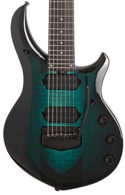 Guitarra eléctrica de cuerpo sólido Music man John Petrucci Majesty 7 - Enchanted forest