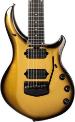 Guitarra eléctrica de autor Music man John Petrucci Majesty 7-String +Case - Gold Eclipse