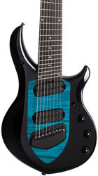 Guitarra electrica de 8 y 9 cuerdas Music man John Petrucci Majesty 8 - Okelani blue