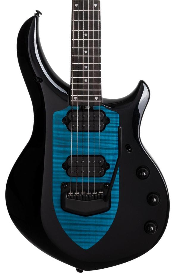 Guitarra electrica metalica Music man John Petrucci Majesty 6 +Gig Bag - Okelani blue