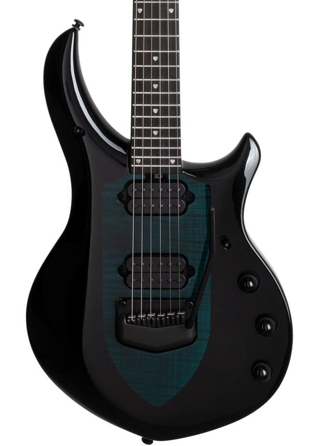 Guitarra eléctrica de autor Music man John Petrucci Majesty 6 +Gig Bag - Emerald sky
