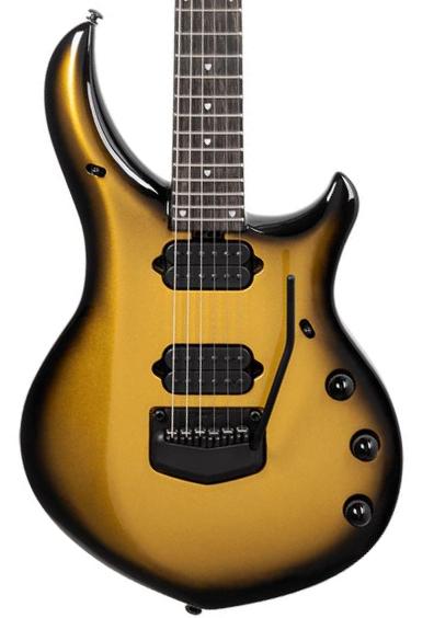 Guitarra eléctrica de autor Music man John Petrucci Majesty 6 +Case - Gold Eclipse
