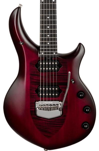 Guitarra eléctrica de autor Music man John Petrucci Majesty 6 +Gig Bag - Amaranth