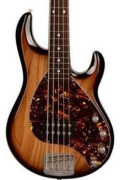 Bajo eléctrico de cuerpo sólido Music man StingRay Special H 5-String (RW) +Gig Bag - Burnt ends