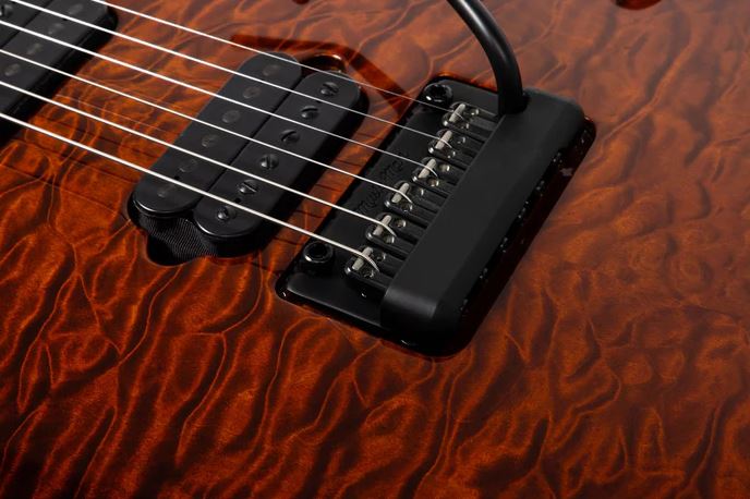 Music Man John Petrucci Jp15 Signature 2h Dimarzio Piezo Trem Mn +housse - Amber Waves Quilt - Guitarra eléctrica de autor - Variation 2