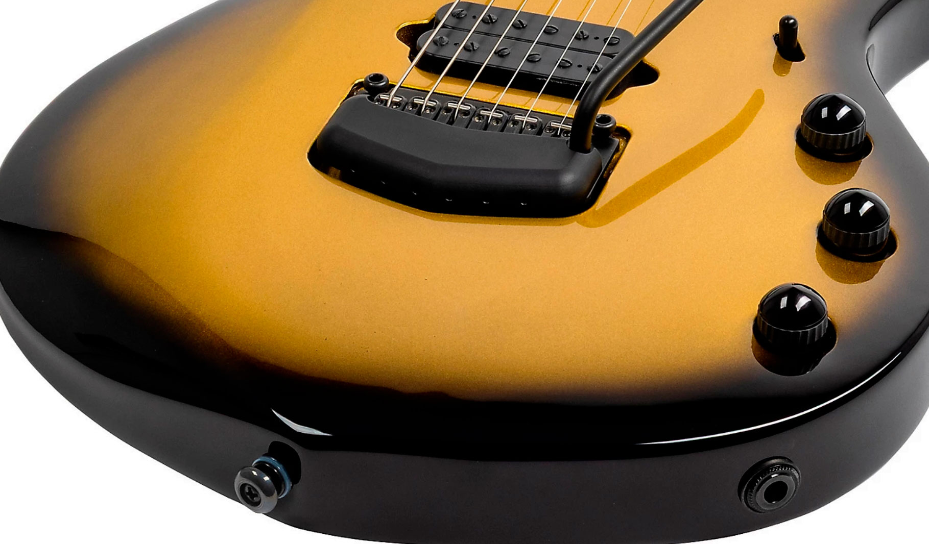 Music Man John Petrucci Majesty 6 Signature 2h Dimarzio Piezo Trem Eb +etui - Gold Eclipse - Guitarra eléctrica de autor - Variation 3