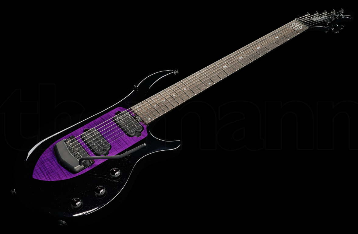 Music Man John Petrucci Majesty 7c Signature 2h Dimarzio Piezo Trem Eb - Wisteria Blossom - Guitarra eléctrica de 7 cuerdas - Variation 2