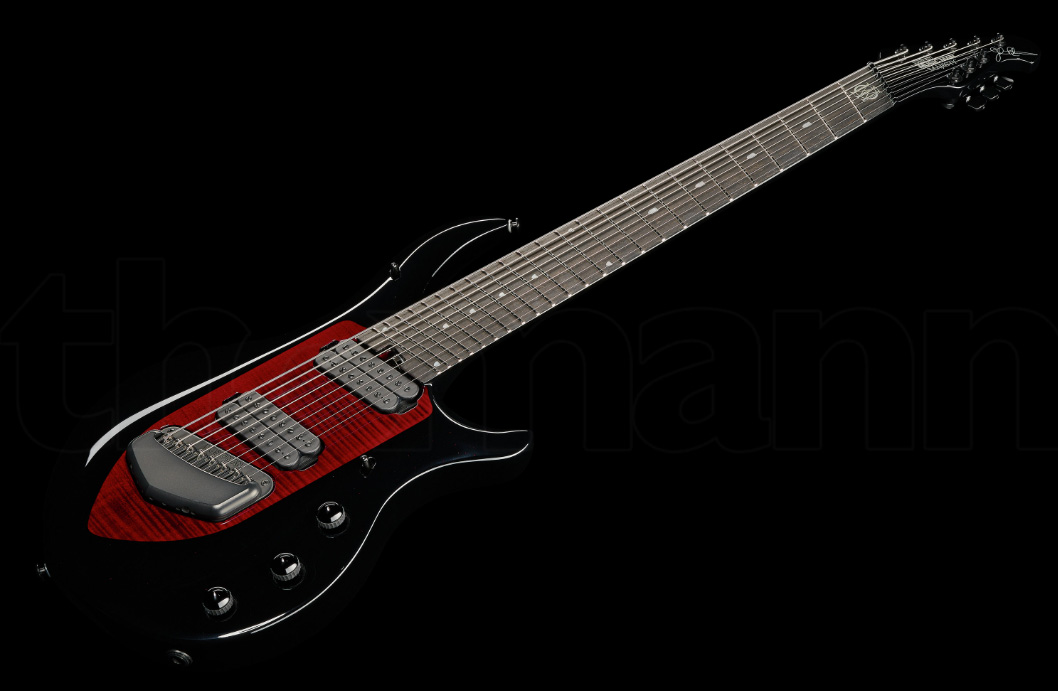 Music Man John Petrucci Majesty 8c Signature 2h Dimarzio Piezo Ht Eb - Sanguine Red - Guitarra electrica de 8 y 9 cuerdas - Variation 2